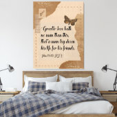 Toile de 30x40 Impression d'art biblique pour mur (Insitu(Chambre))