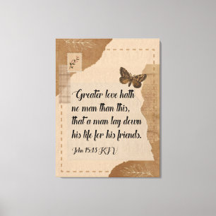 Toile de 30x40 Impression d'art biblique pour mur