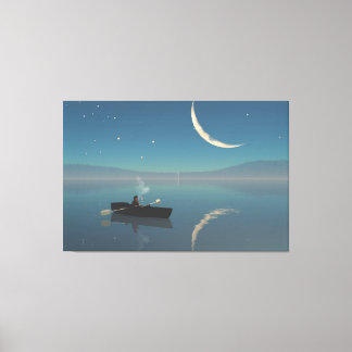 Toile de 60"x40" avec l'image "Paisible"