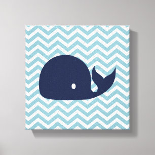 Toile de baleine marine