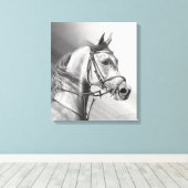 toile de BEAUTÉ ARABE Imprimer 15"x17.2" (Insitu (Plancher de Bois))