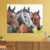 Toile De beaux chevaux (Insitu(Salon))