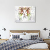 Toile De belles femmes avec papillon (Insitu(Chambre))