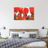 Toile De Belles Fleurs De Tulipes Rouges. (Insitu(Chambre))