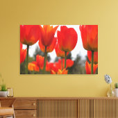 Toile De Belles Fleurs De Tulipes Rouges. (Insitu(Salon))