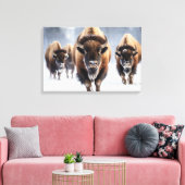 Toile de bison de Yellowstone (Insitu(Salon))