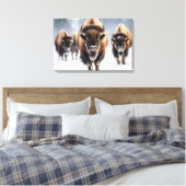 Toile de bison de Yellowstone (Insitu(Chambre))