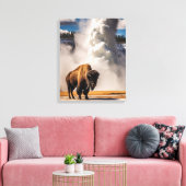 Toile de bison de Yellowstone (Insitu(Salon))