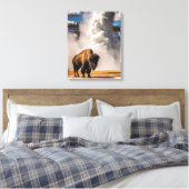 Toile de bison de Yellowstone (Insitu(Chambre))