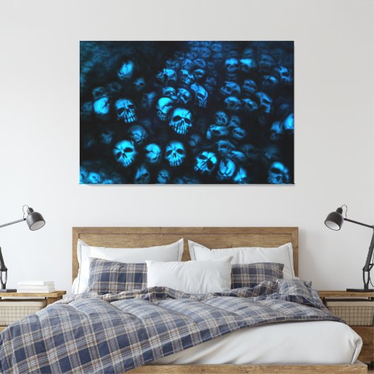 Toile de Blue Skull (Insitu(Chambre))