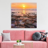 Toile de bord de mer au lever du soleil (Insitu(Salon))