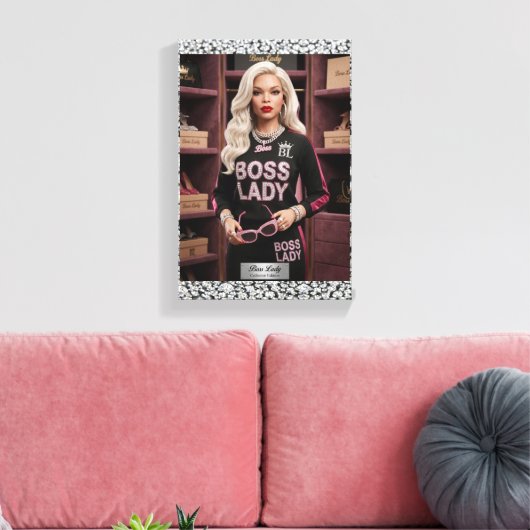 Toile de Boss Lady Glam Doll (Insitu(Salon))