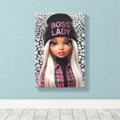 Toile de Boss Lady Glam Doll (Insitu (Plancher de Bois))