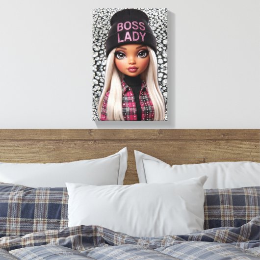 Toile de Boss Lady Glam Doll (Insitu(Chambre))