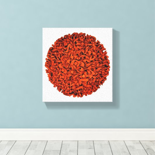 Toile de calligraphie persane (Insitu (Plancher de Bois))