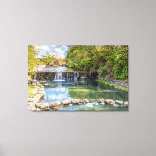 Toile de cascade de Siloam Springs Sager Creek