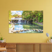 Toile de cascade de Siloam Springs Sager Creek (Insitu(Salon))