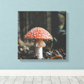 Toile de champignon de forêt Imprimer (Insitu (Plancher de Bois))