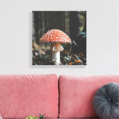 Toile de champignon de forêt Imprimer (Insitu(Salon))