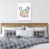 toile de chat patchwork (Insitu(Chambre))