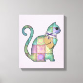 toile de chat patchwork (Recto)