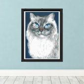 Toile de chat sibérien (Insitu (Plancher de Bois))