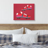 Toile de chaussures de football (Insitu(Chambre))
