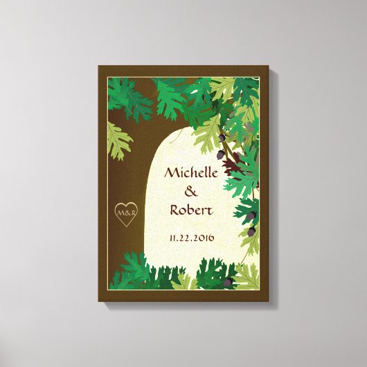 Toile de chêne mariage (Recto)