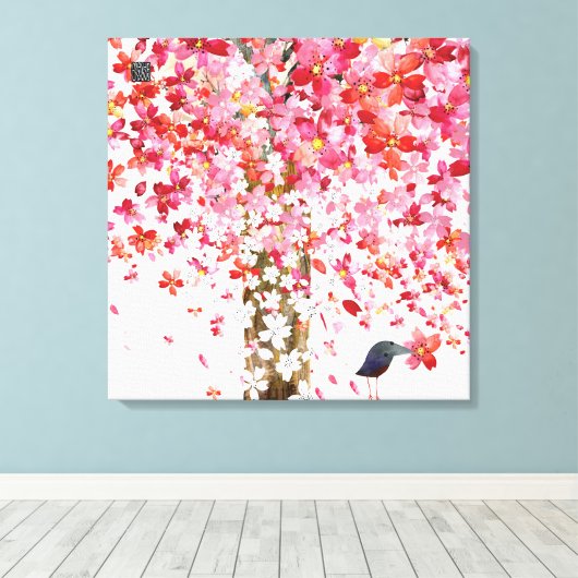 toile de cherrytrebird (Insitu (Plancher de Bois))
