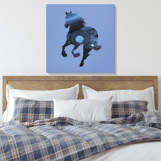 Toile de Cheval Bleu (Insitu(Chambre))
