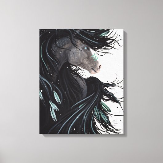Toile de cheval Majestic Imprimer par Bihrle (Recto)