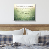 Toile de citation biblique (Insitu(Chambre))