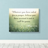 Toile de citation biblique (Insitu (Plancher de Bois))