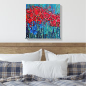 Toile de coeur enveloppée Imprimer (Insitu(Chambre))