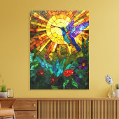 Toile de colibri (Insitu(Salon))