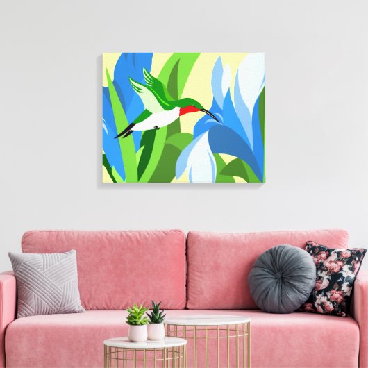 Toile de colibri Abstrait (Insitu(Salon))