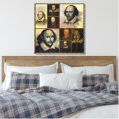 Toile de collage Shakespeare Emballée Impression (Insitu(Chambre))