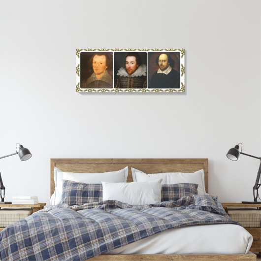 Toile de collage Shakespeare Emballée Impression (Insitu(Chambre))