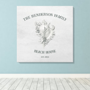 Toile de coquille de cône gris