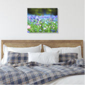 Toile de Cornflower bleu enveloppé (Insitu(Chambre))