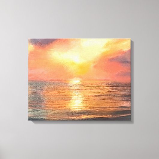 Toile de coucher de soleil (Recto)