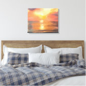 Toile de coucher de soleil (Insitu(Chambre))