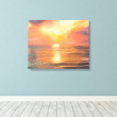 Toile de coucher de soleil (Insitu (Plancher de Bois))