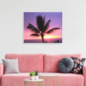 Toile de coucher de soleil hawaïen coloré Imprimer (Insitu(Salon))