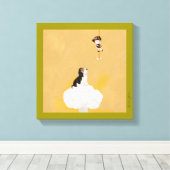 Toile de Cristina Ghelfi (Insitu (Plancher de Bois))