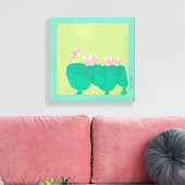 Toile de Cristina Ghelfi (Insitu(Salon))