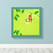 Toile de Cristina Ghelfi (Insitu (Plancher de Bois))