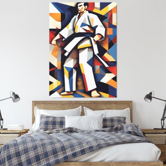 Toile de cubisme de judo (Insitu(Chambre))