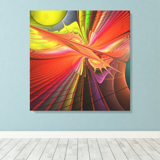 Toile  de danse du feu (Insitu (Plancher de Bois))