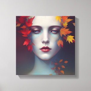 Toile de déesse d'automne Imprimer